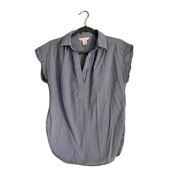 H&M  Blouse Light Blue Size S - Picture 1 of 2